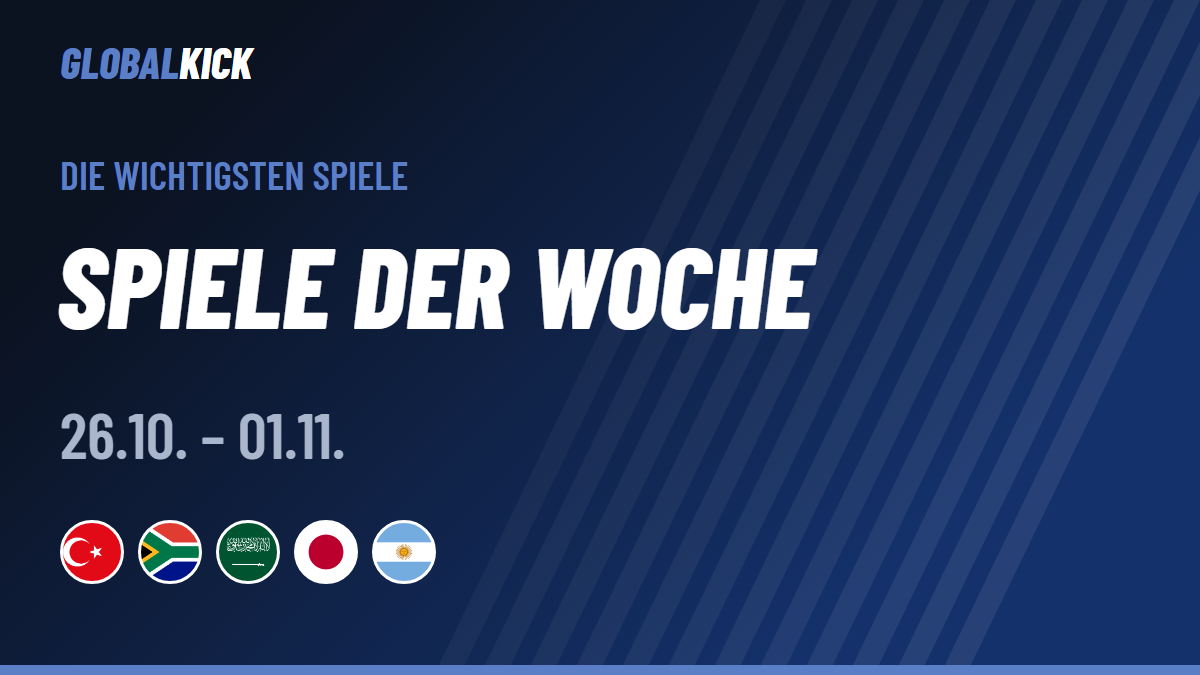 Spiele der Woche: 26.10. bis 01.11.2026
